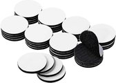 60 stuks - Klittenband - Klitten Tape - Klittenband Rondjes - Klittenband Zelfklevend - Zelfklevende Klittenband - klittenband stickers - 6cm - voor thuiskantoor Telefoonhouder - Hobby & Knutselen