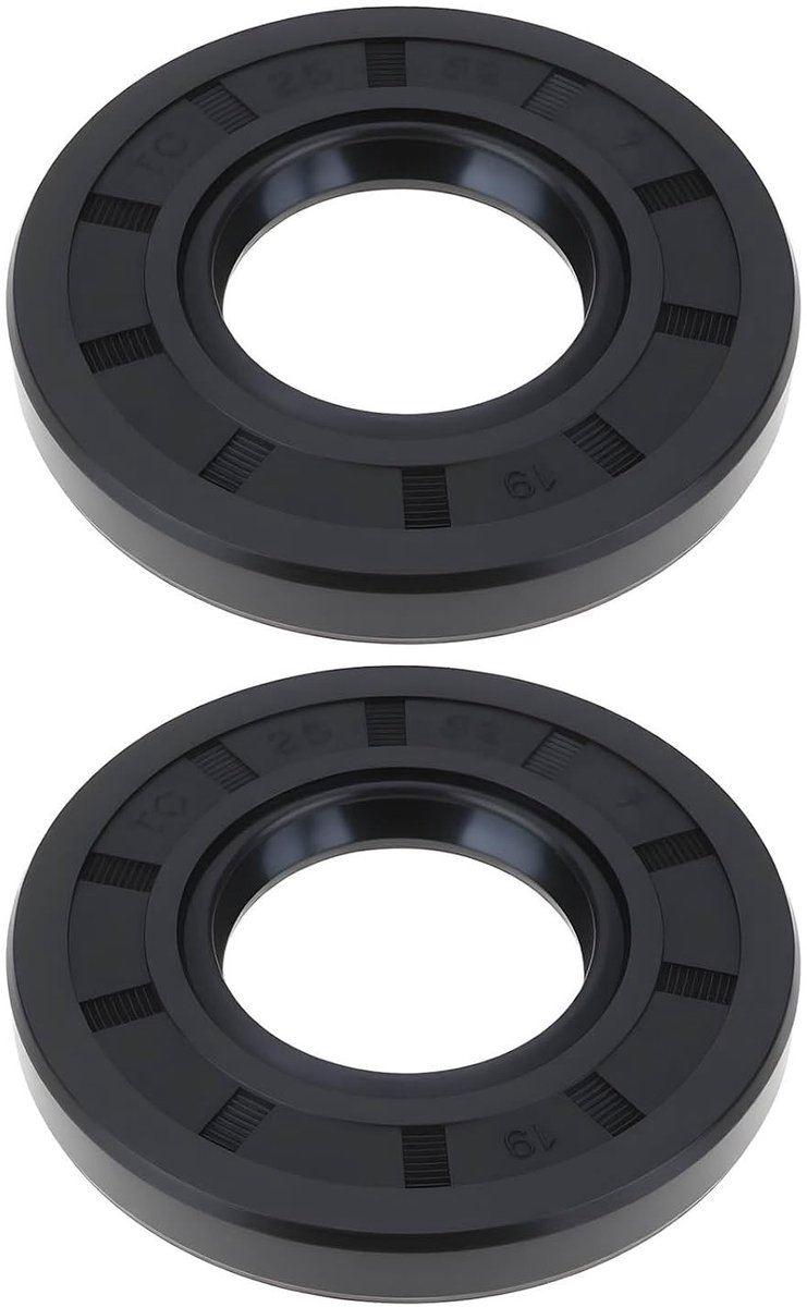 Grasmaaier Pomp As Oliekeerring 25x52x7mm 2 Stuks - Geschikt voor Hydro Gear en Andere Merken