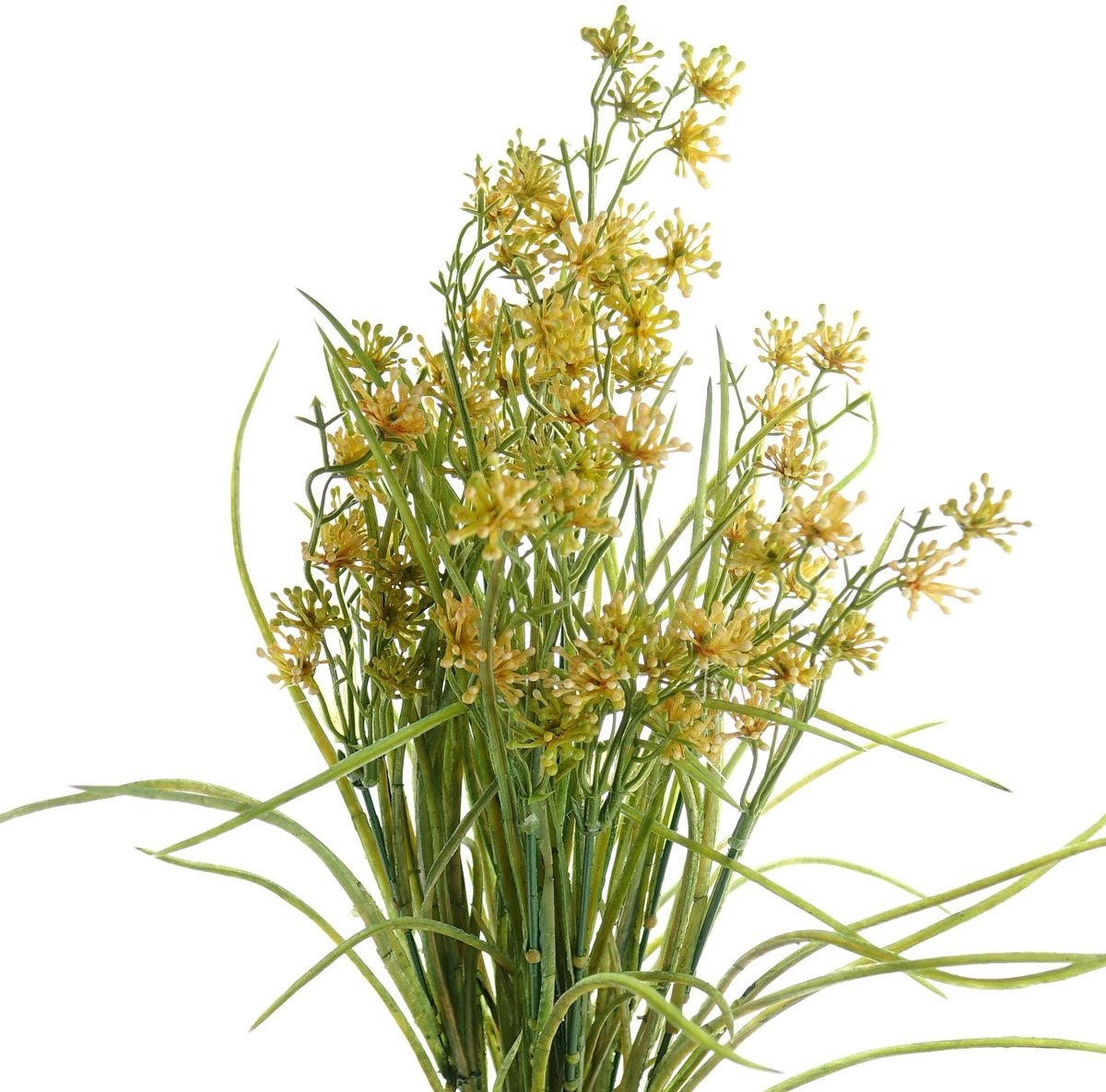 Deko Florale wilde bloementak curry geel 48 cm