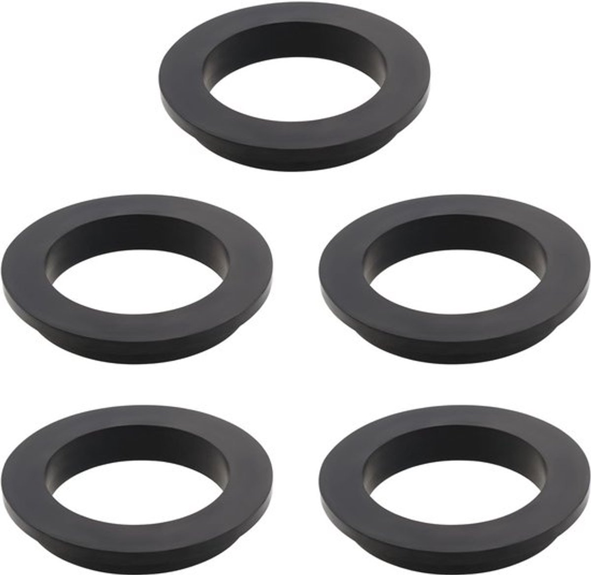 Dailygoody - Vervangende zwembadfilter-O-ring - 5 stuks - Zwart - Compatibel met