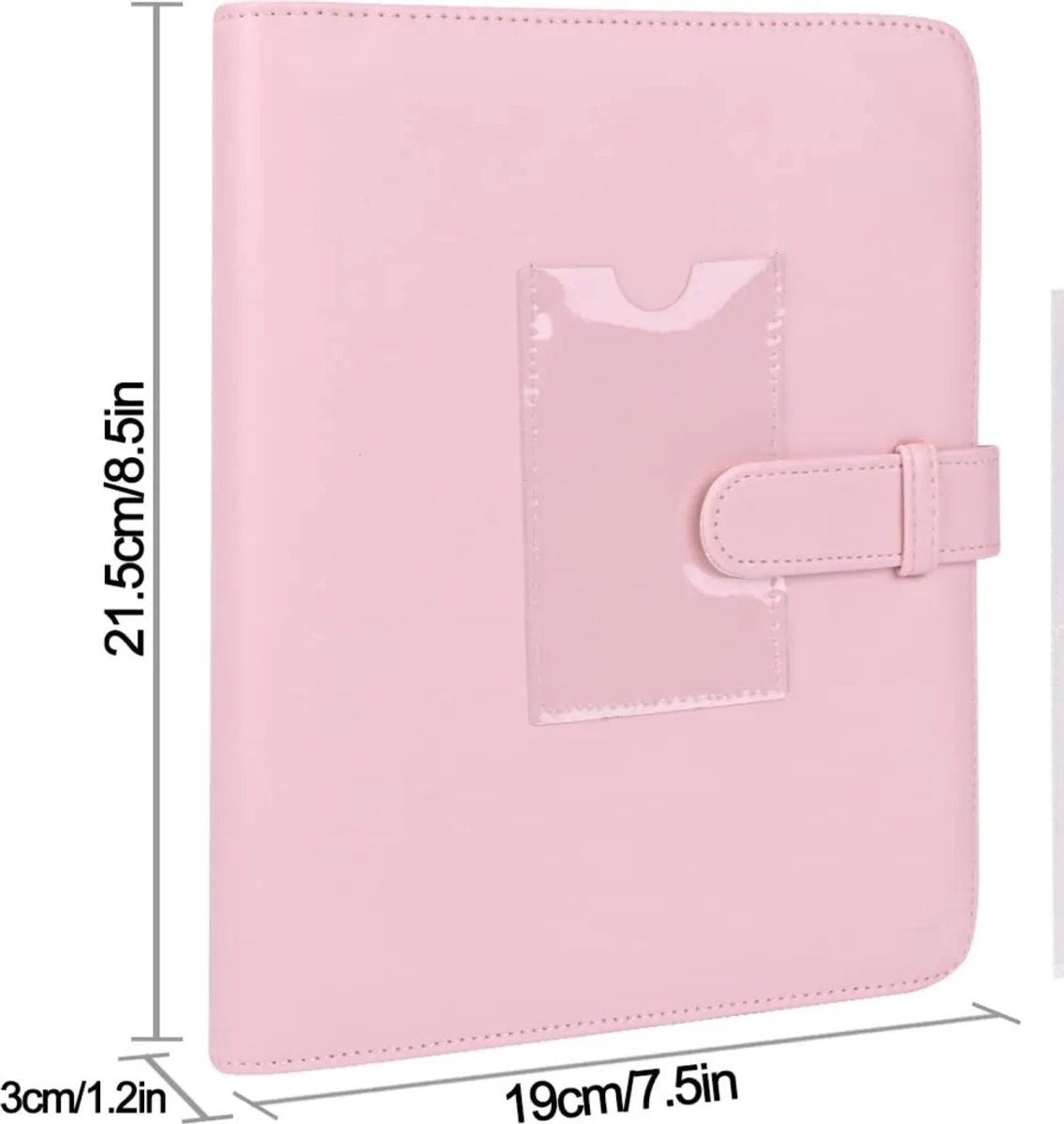 Een fotoalbum Geschikt voor 272+1 vakjes, Geschikt voor Instax 3-inch film.