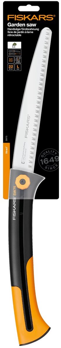 Fiskars Handzaag - Grote Houtzaag - groftandig - 33cm - SW75