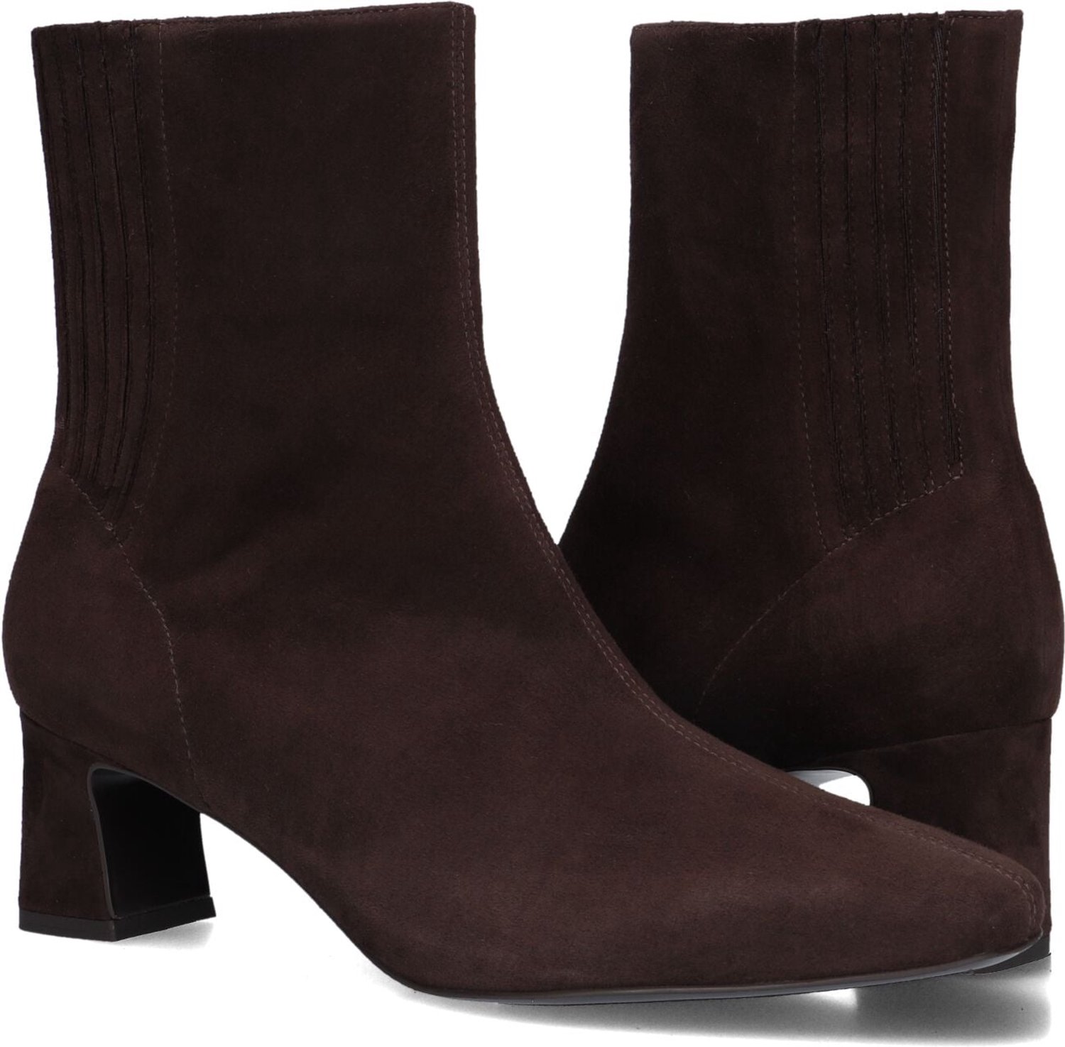 Peter Kaiser 75343 Enkellaarsjes - Enkelboots met rits - Dames - Bruin - Maat 38