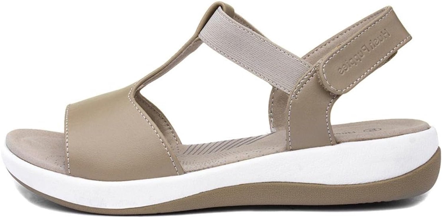 Hush Puppies Sylvie Dames Sandalen Taupe