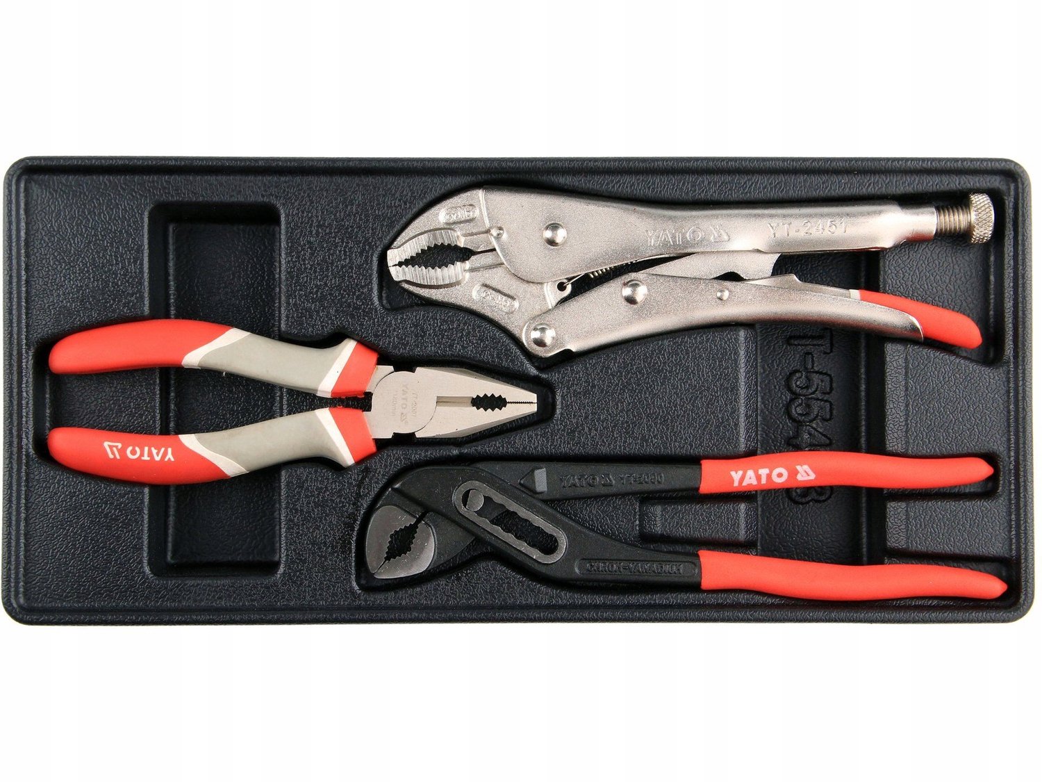 Yato YT-55463 3-delige tangen set in module
