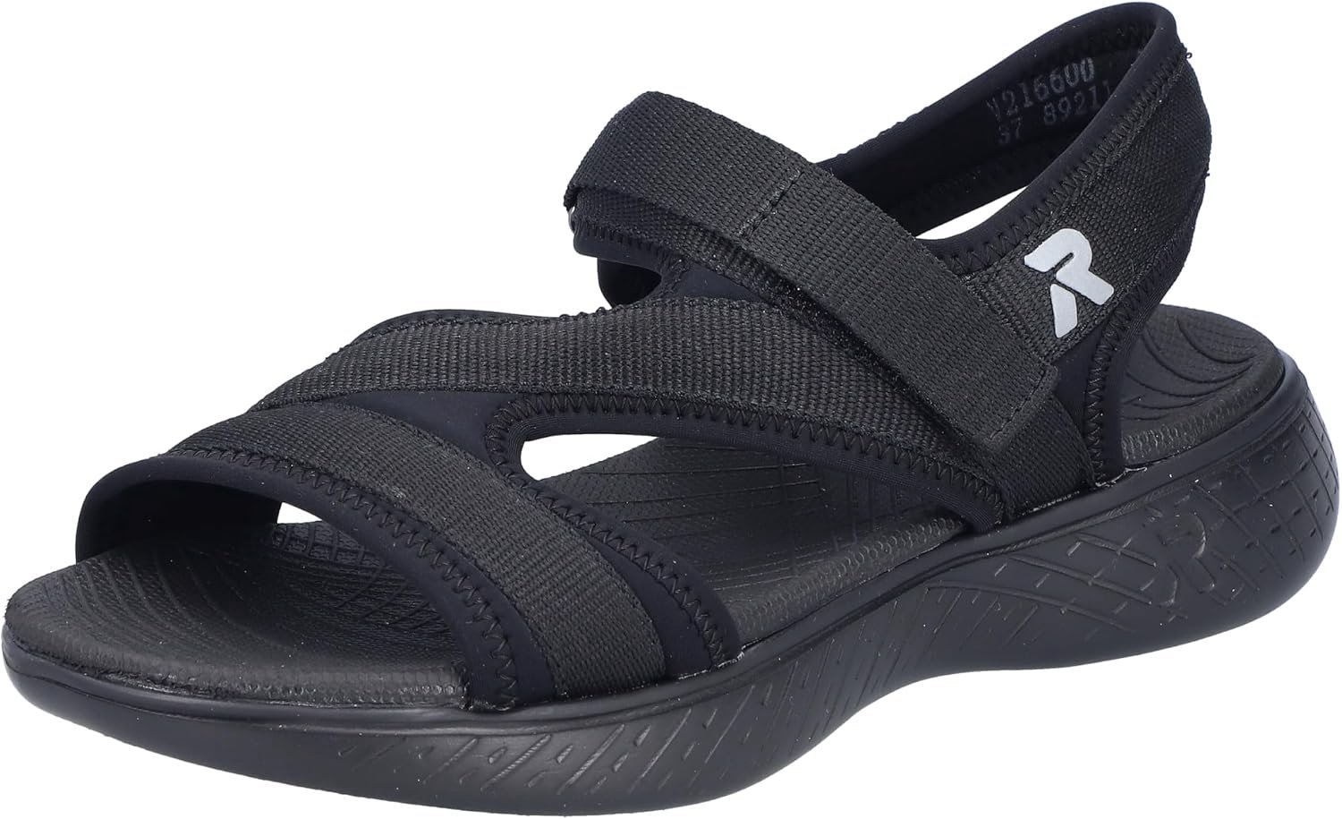 Rieker Dames Trekking Sandalen V2166 Comfort & Stijl Blauw