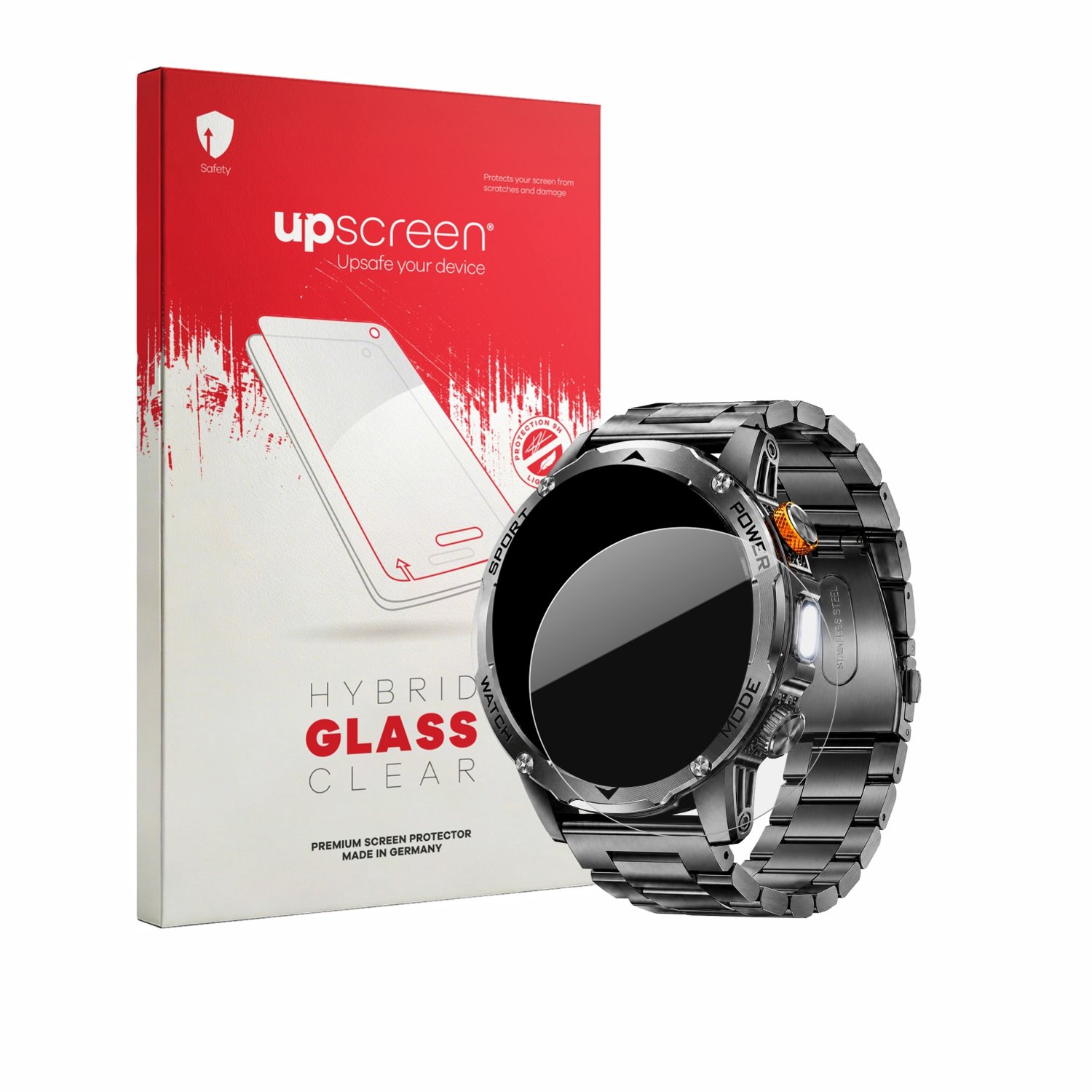 upscreen - Screenprotector voor LIMIGE EF12 - Folie Beschermfolie Beschermglas transparant
