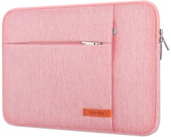 Lacdo 13.3" Laptoptas - Waterafstotend & Schokbestendig - Roze