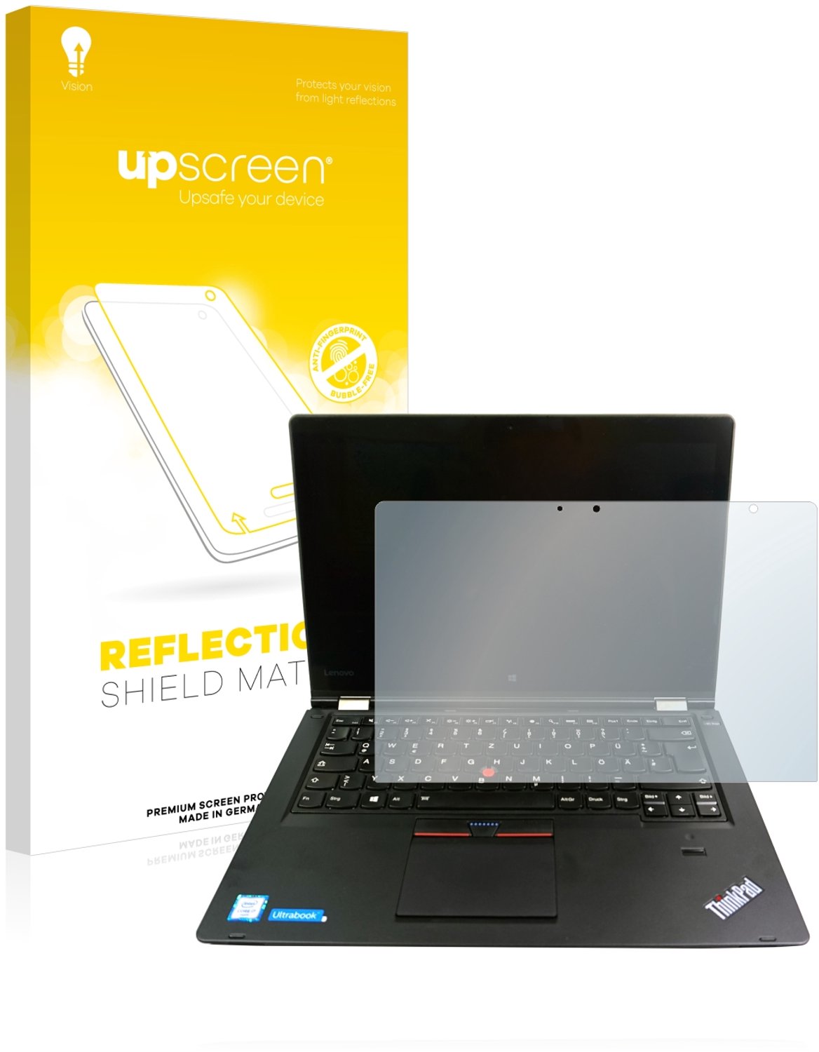 upscreen - Screenprotector voor Lenovo ThinkPad P40 Yoga - Folie Beschermfolie anti glare matte