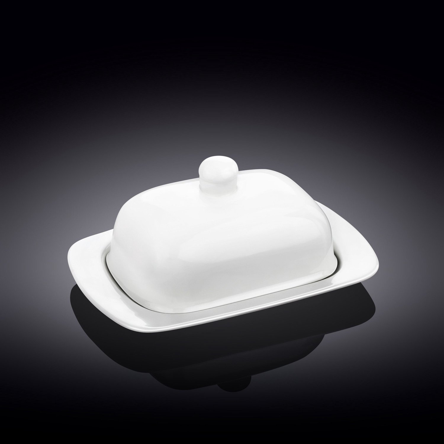 Wilmax England Botervloot Porselein Wit WL-996109/A