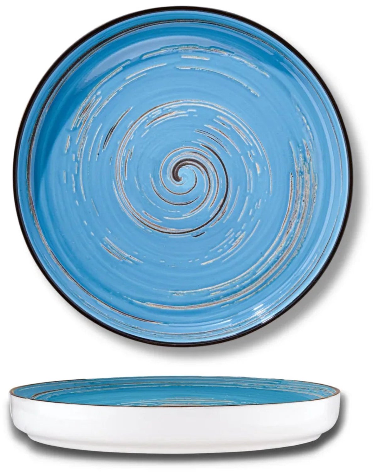 Wilmax England Bord 23 cm Blauw Porselein WL-669619/A