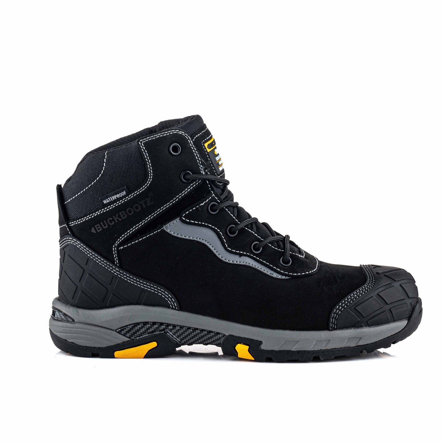 BLITZ BK Tradez Lace Boot | Black | Werkschoen maat 47