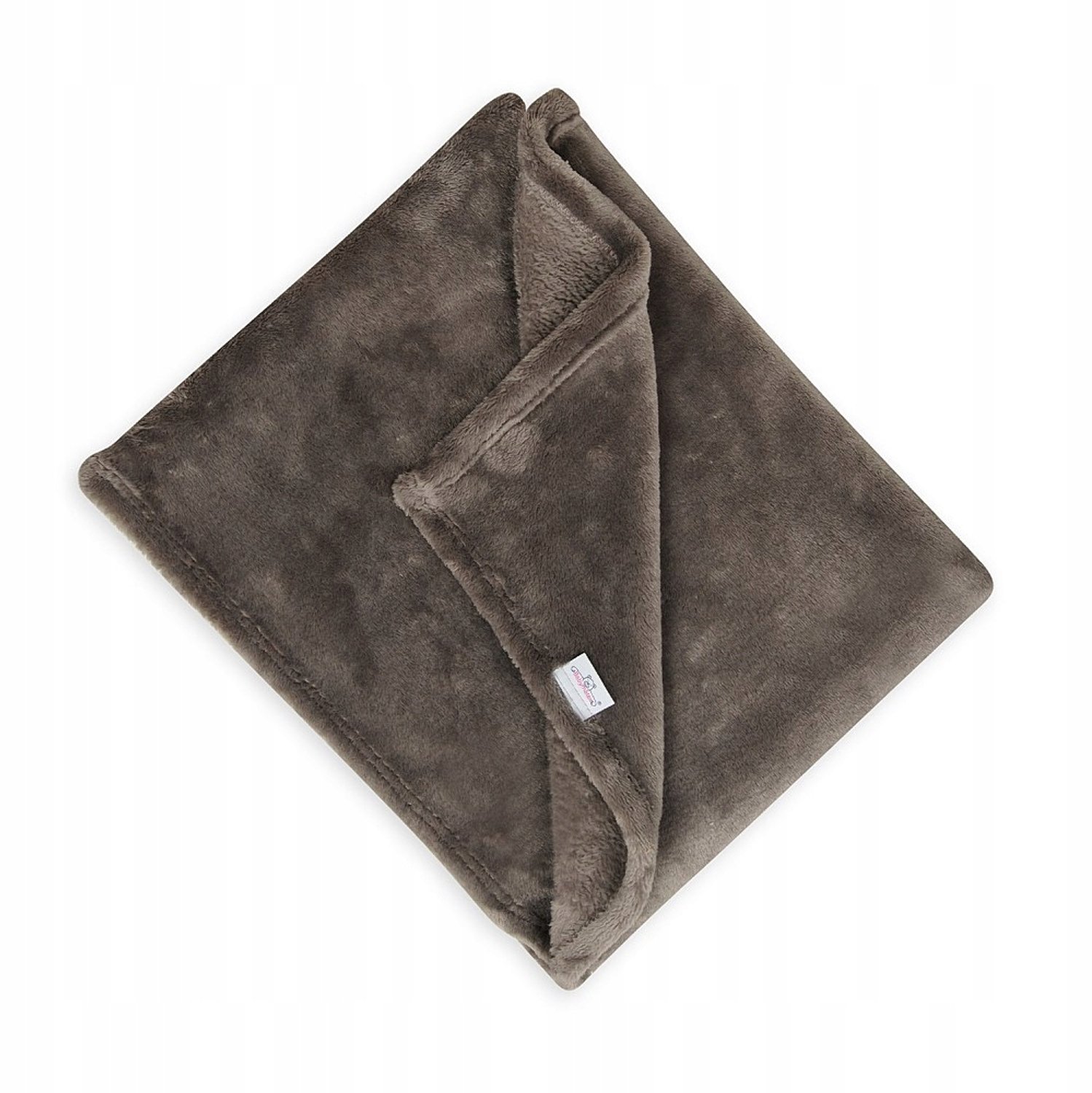 BabyMatex Bono Kinderplaid 75x100 cm - Zacht Zwart Microvezel