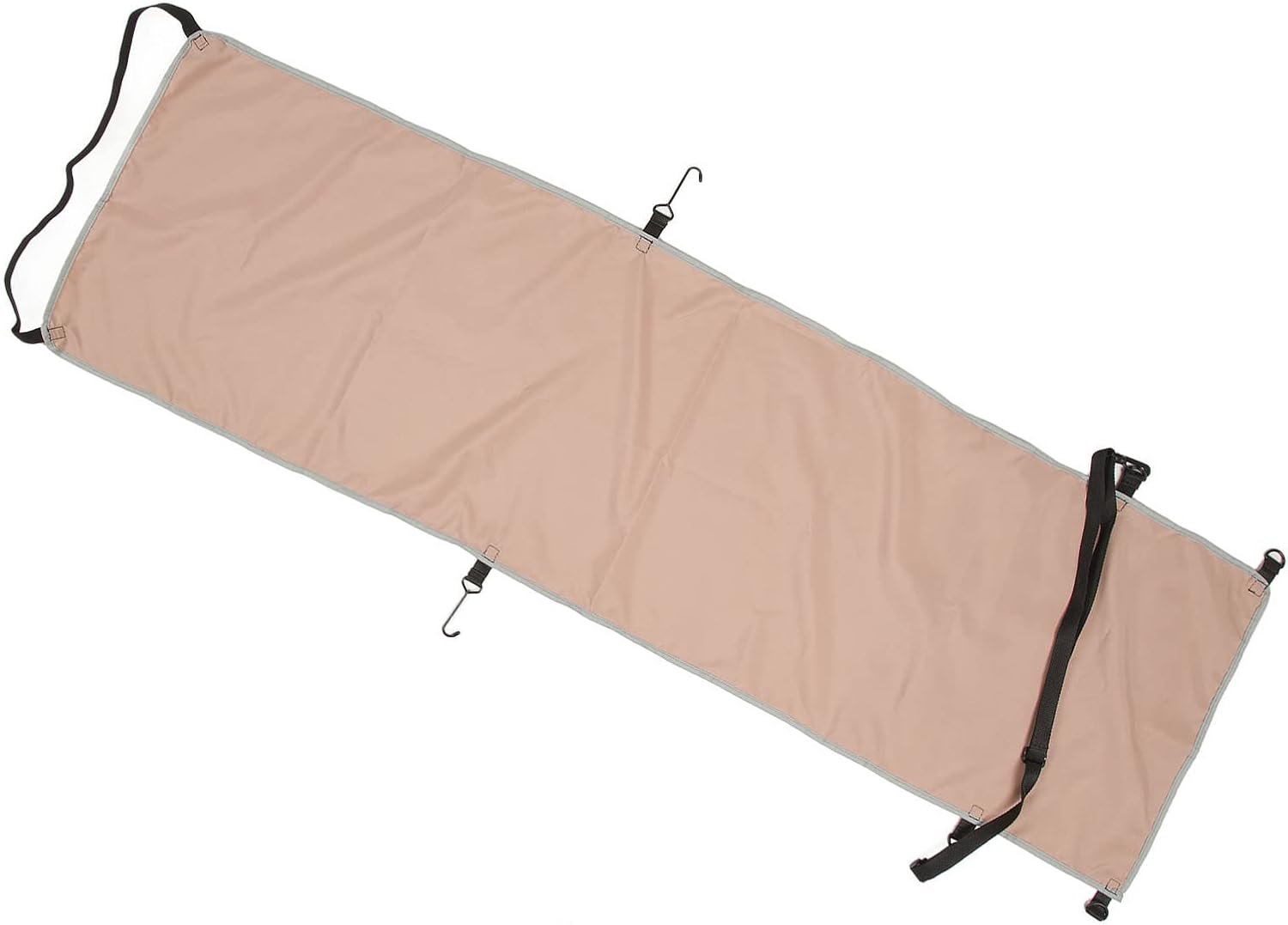 Hangmat voor reisvoetsteun, polyester verbetert de bloedcirculatie vliegtuig voetsteun hangmat hoes ergonomisch voor schommelstoel (kaki)