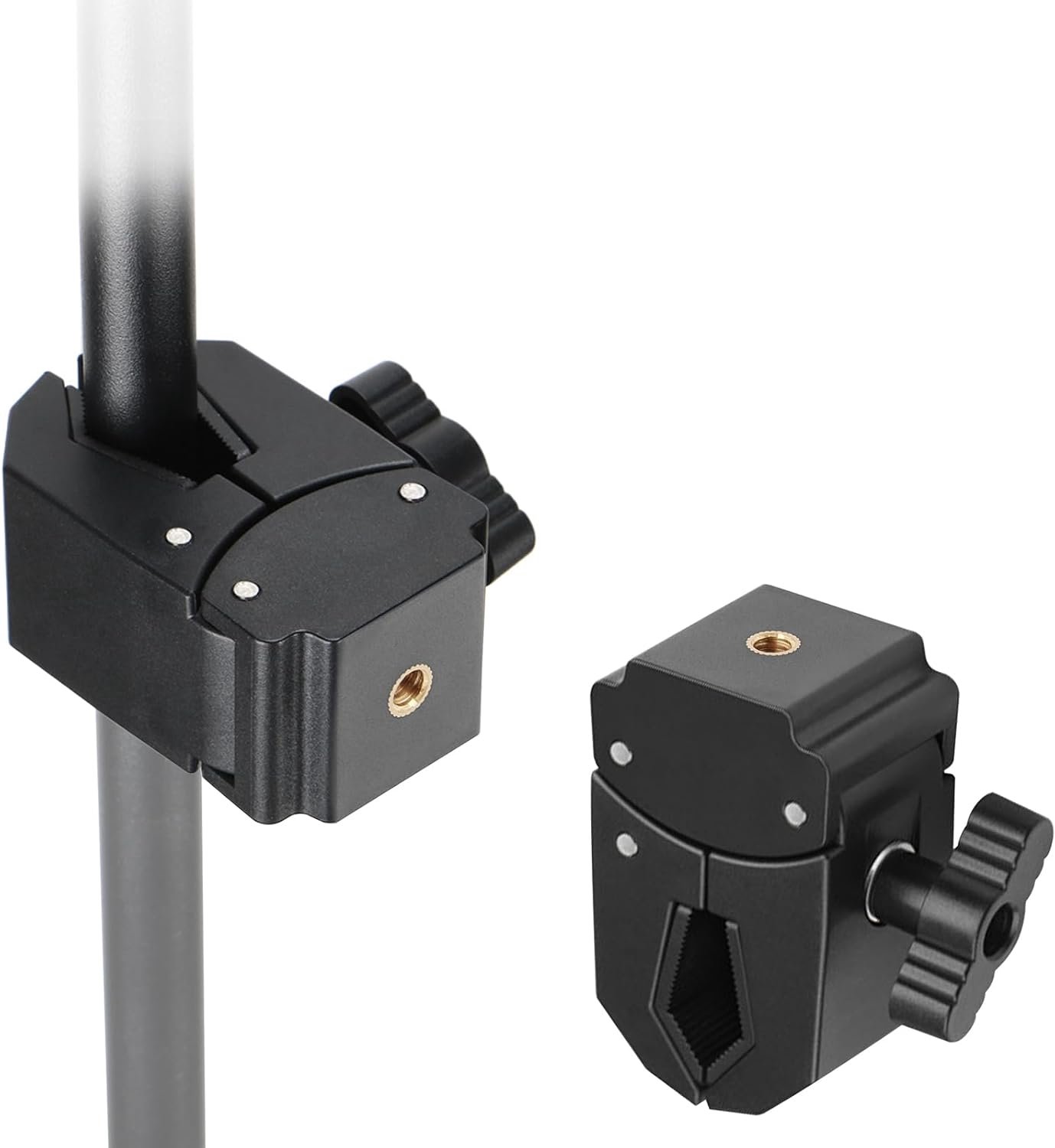 2 stuks Super Clamps met 1/4 inch binnendraad interface