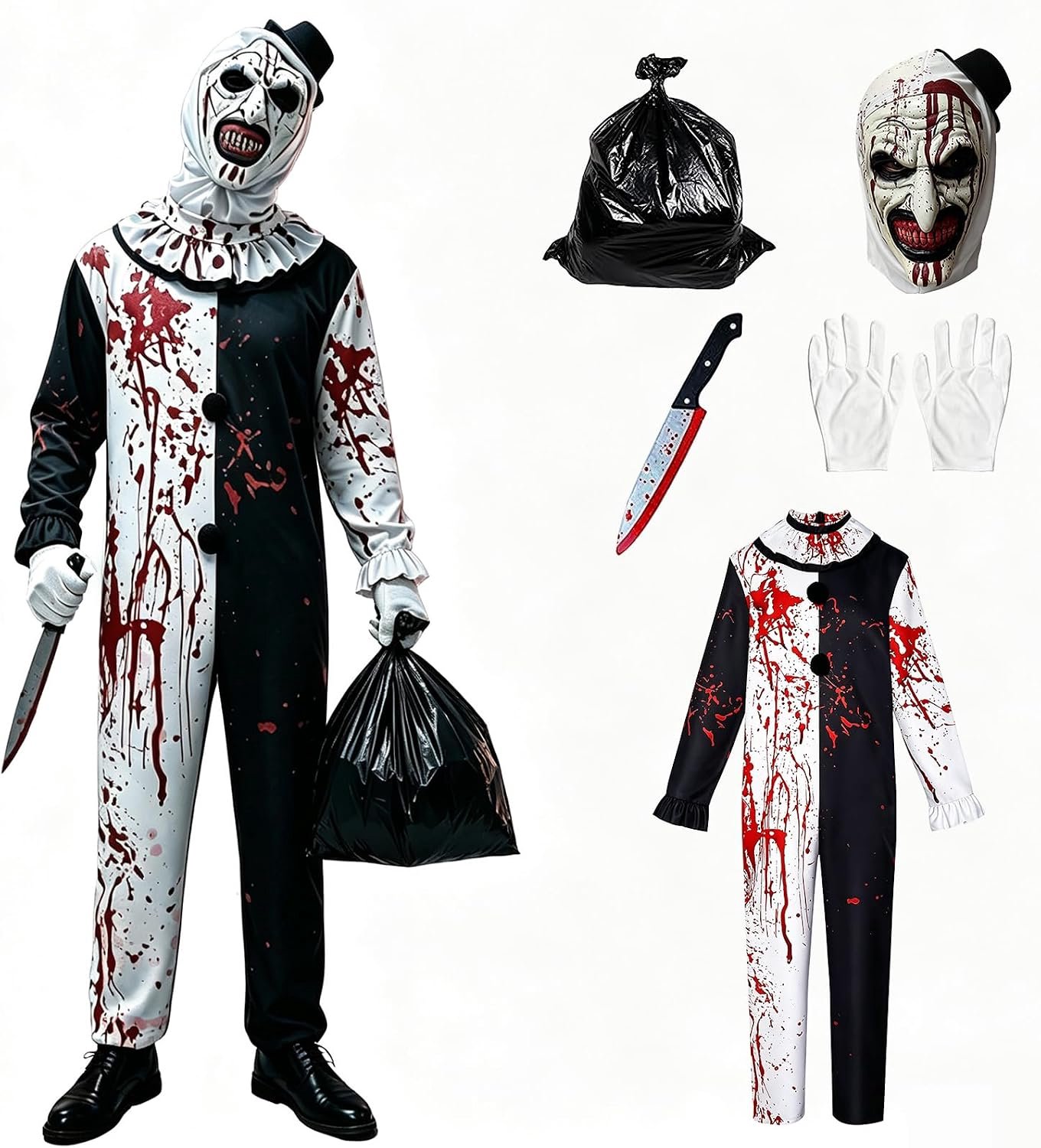 Kostuum voor volwassenen, Halloween-kostuum, killer