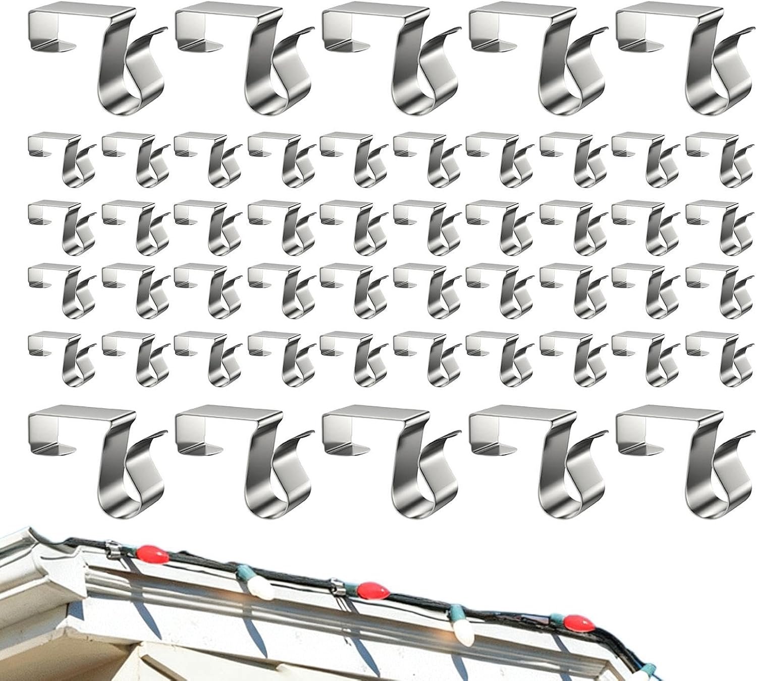 Haken 50Stuks Houder en Klem Wind bestendig