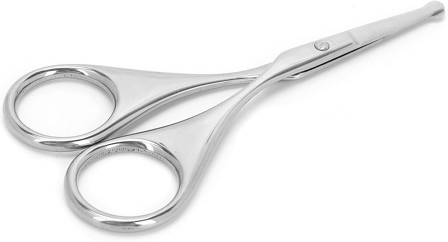 Neushaarschaar Scherpe Messen Trimmen Klein Haar voor Neusbaardwenkbrauwen (MJ-WB010)
