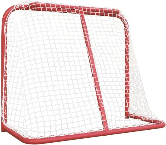 Hockeydoel voor training, 183 x 71 x 122 cm, stabiel stalen frame en scheurbestendig polyester net voor veldhockey, streethockey — afbeelding 5