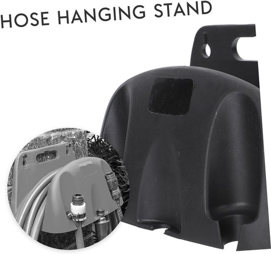2stuks Tuinslanghouder Wandbevestiging Stevige Water Hanger Voor Tuin Multifunctionele Opslag Decoratie Duurzaam Veilig Materiaal Geschikt Voor Patio Gebruik — afbeelding 4