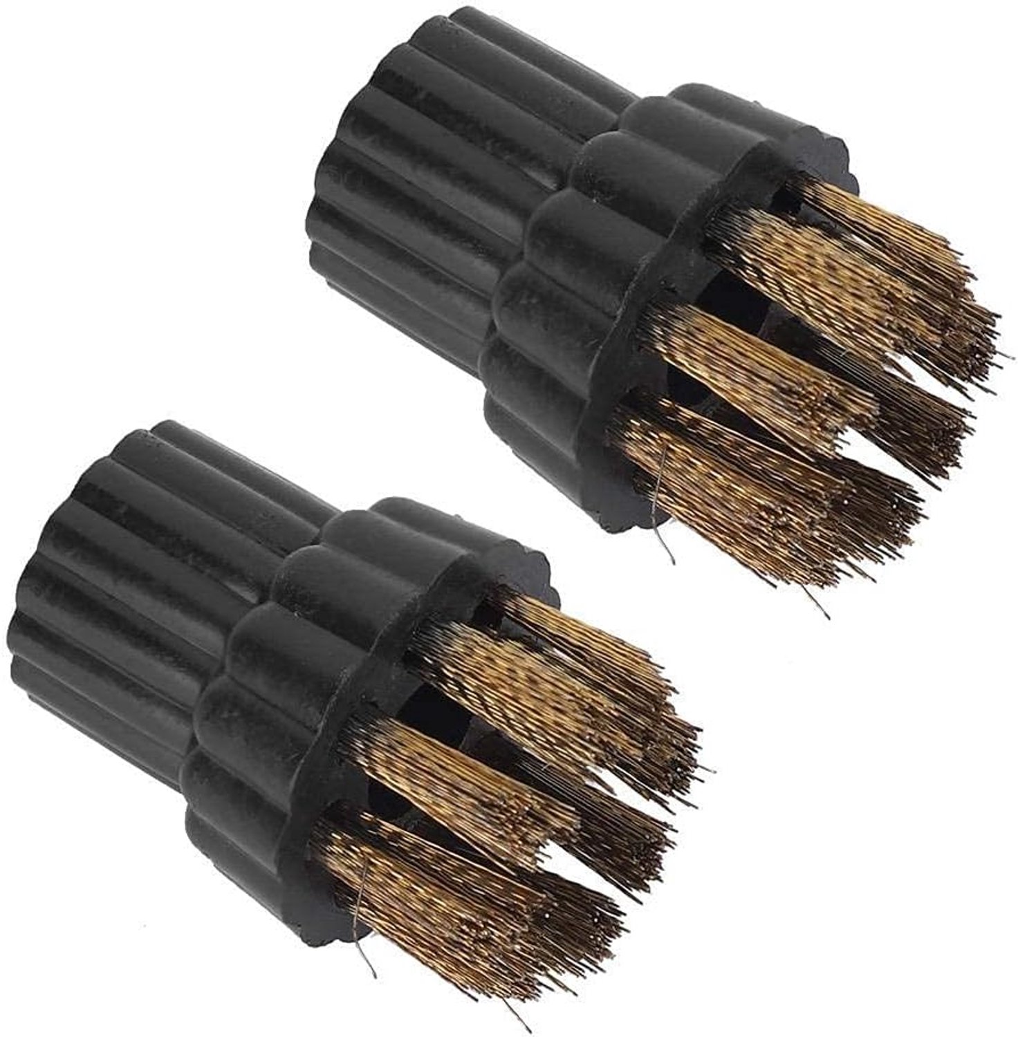 Draad Borstel Nozzles 2 Stuks Messing Borstelkop Vervangende Onderdelen Accessoires Fit Voor X5 Voor Stoomreinigers