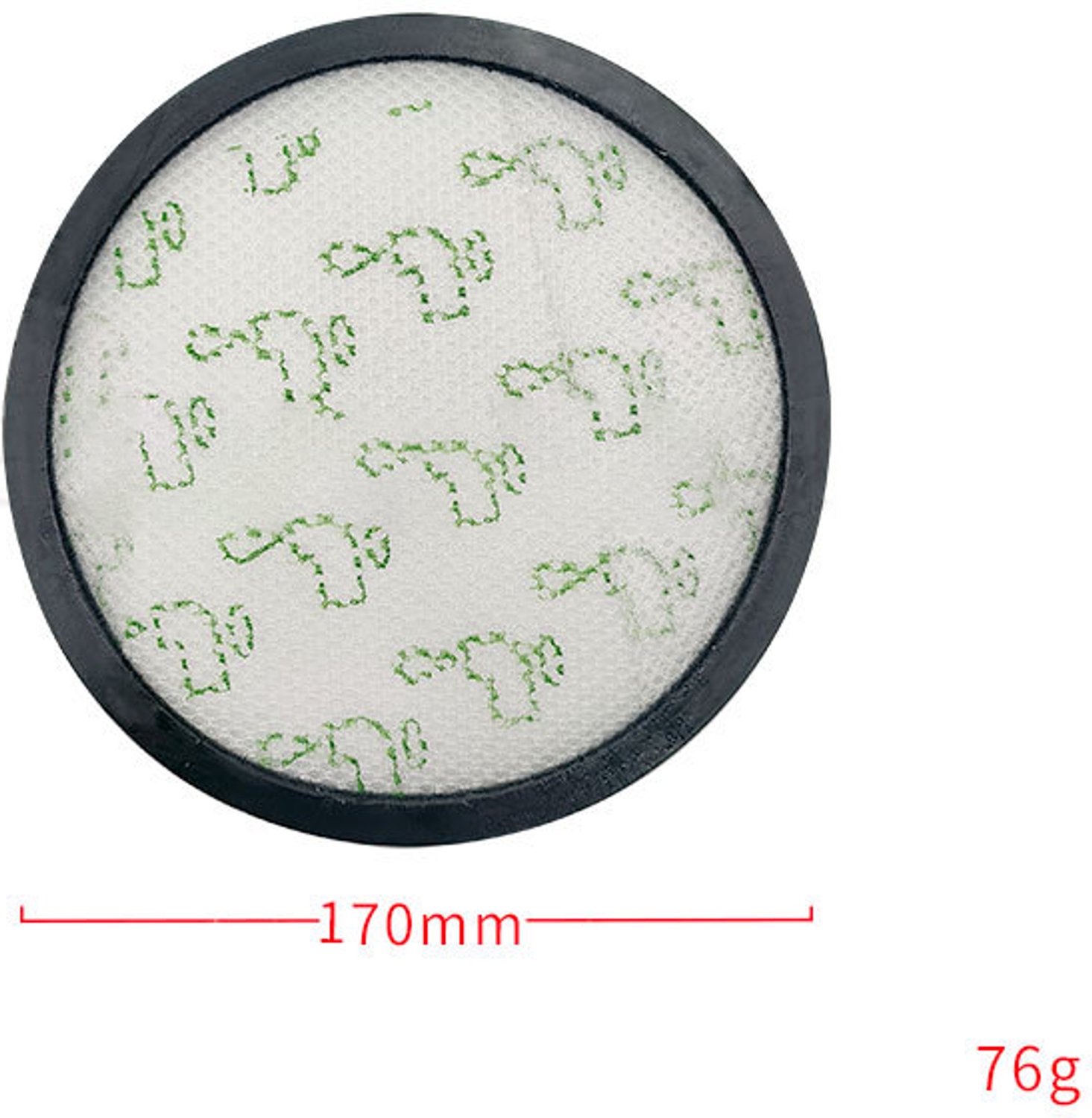 2-pack HEPA-filter voor Rowenta RO69XX model ZR006001