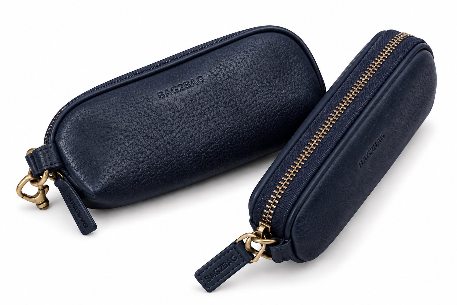 Bag2Bag Glass Case Brillenkoker - Donkerblauw
