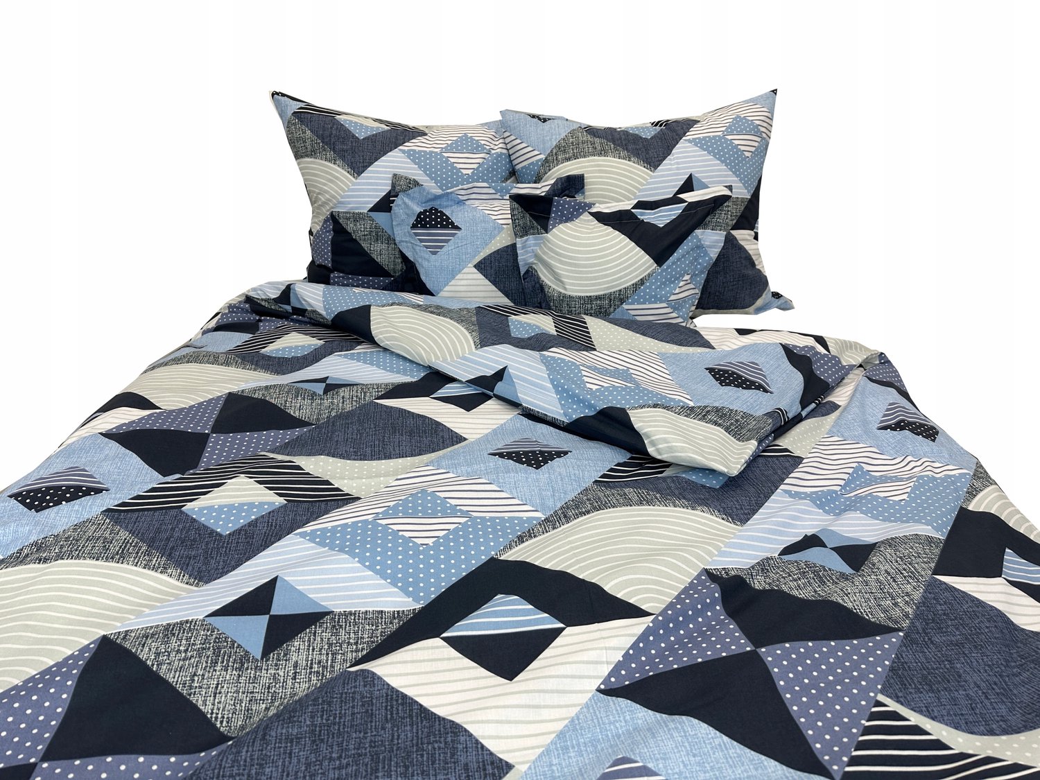 D'LUX Katoenen Dekbedovertrek Set 220x200cm - Nederlands Product