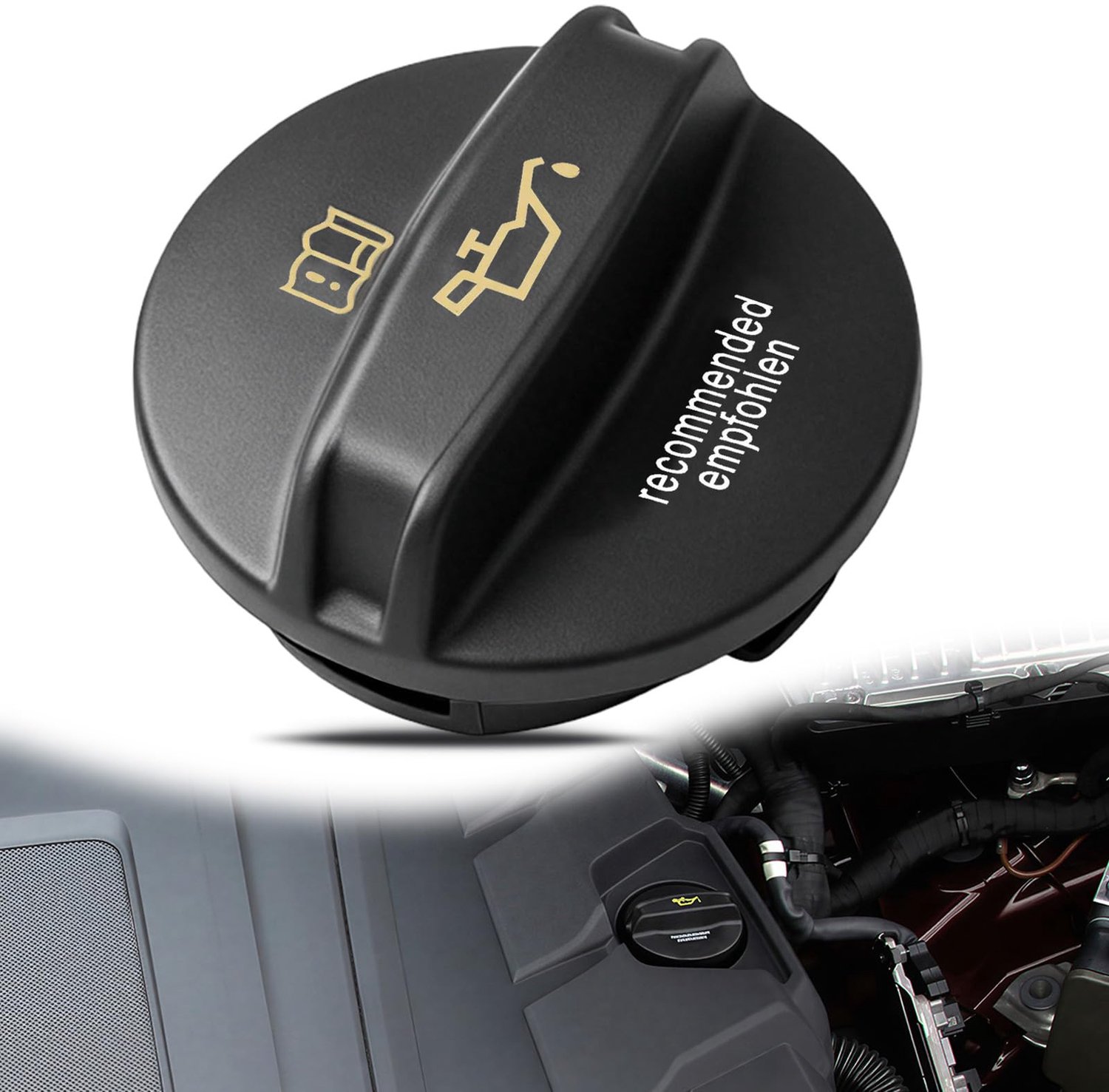 Motorolie Vuldeksel Compatibel met Diverse Audi Modellen