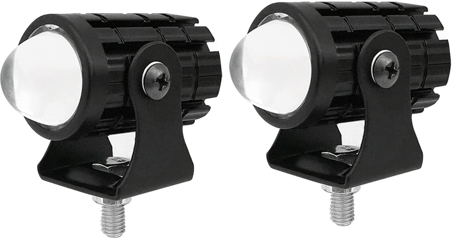 Waterdicht Led-rijlicht voor Motorfiets - Dubbele Kleur en Stuurschakelaar