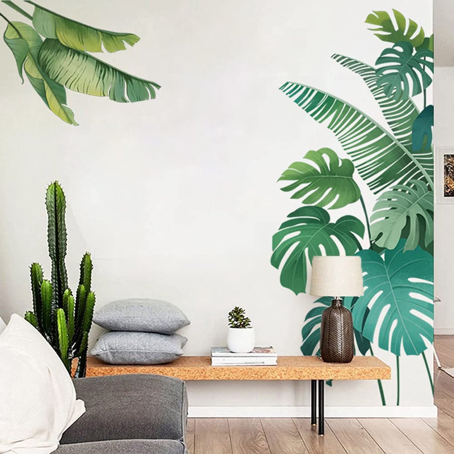 Tropical Palm Leaves Wandstickers voor Decoratie