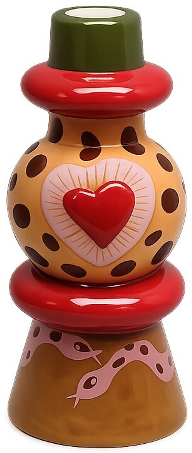 homebound by ky Aardewerk kaarsenstandaard Safi Naturel