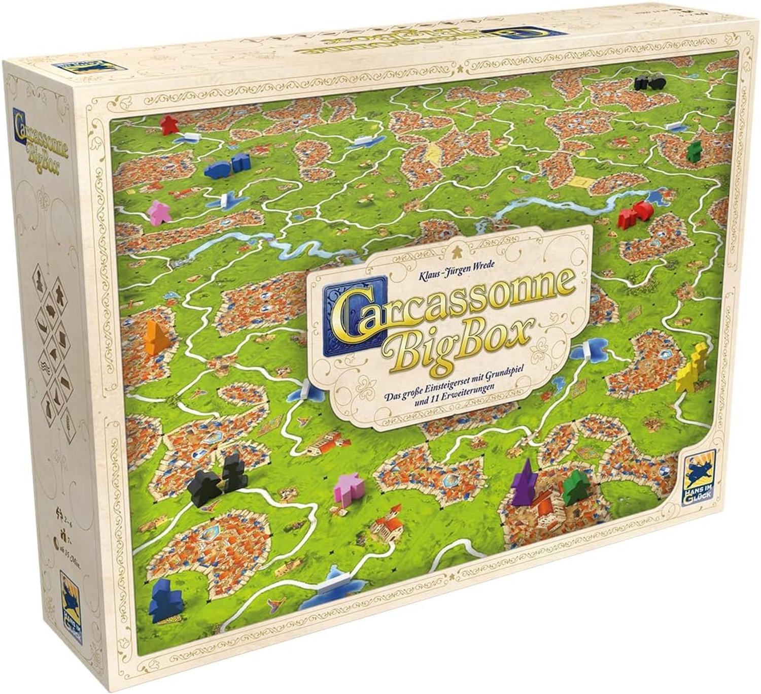 Carcassonne Big Box Bordspel met 11 Expansies