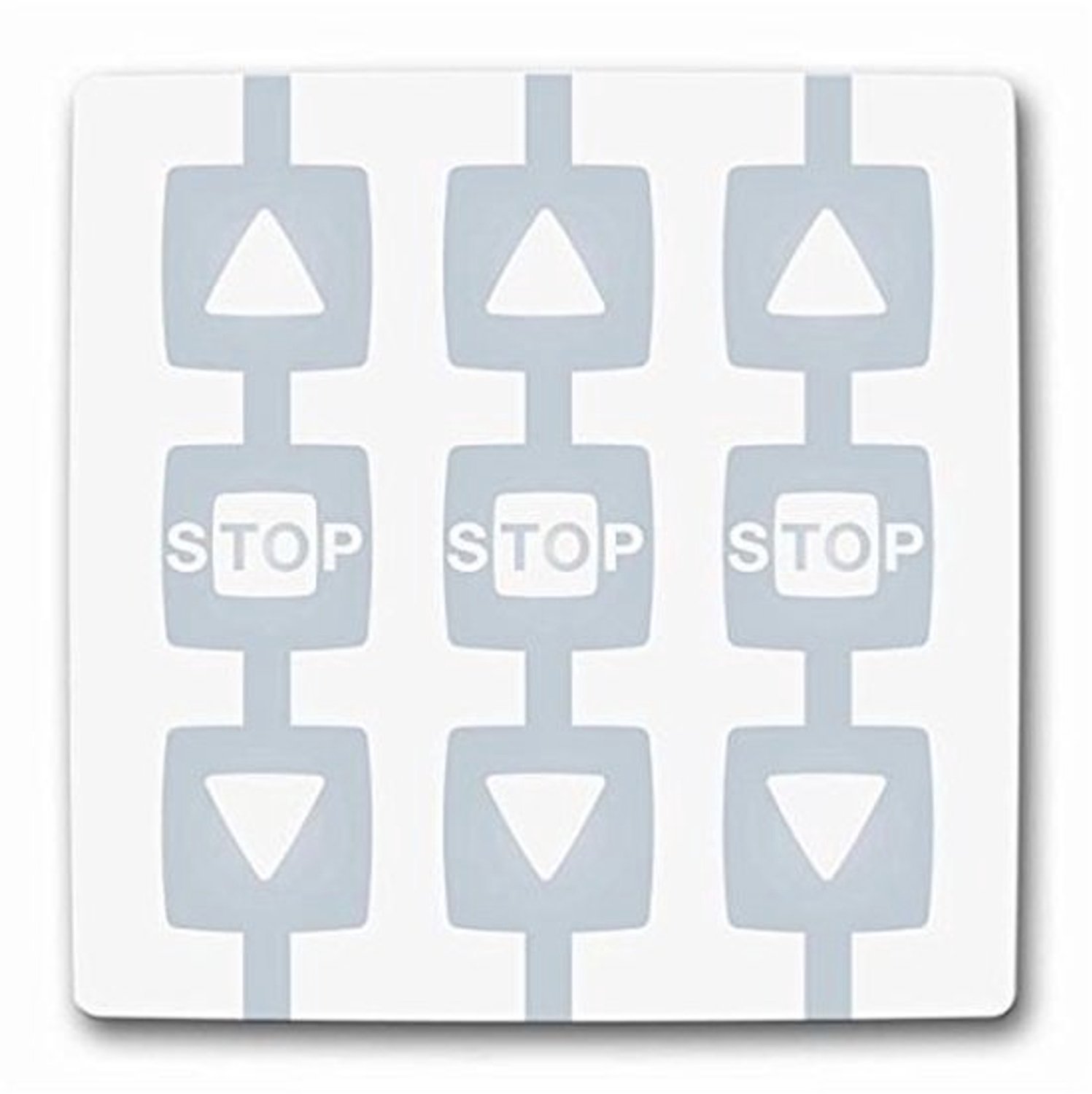 Afstandsbediening/zender 3 groepen automatisering: op/stop/dalen - WM003G