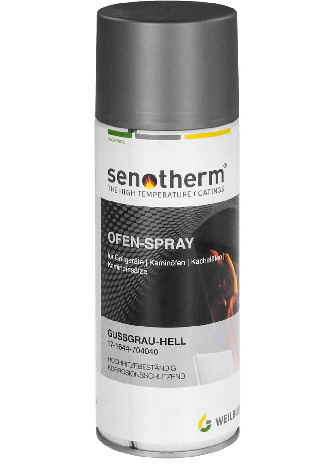 Oven spray - 400 ml - Senotherm gemouleerde grijs-licht
