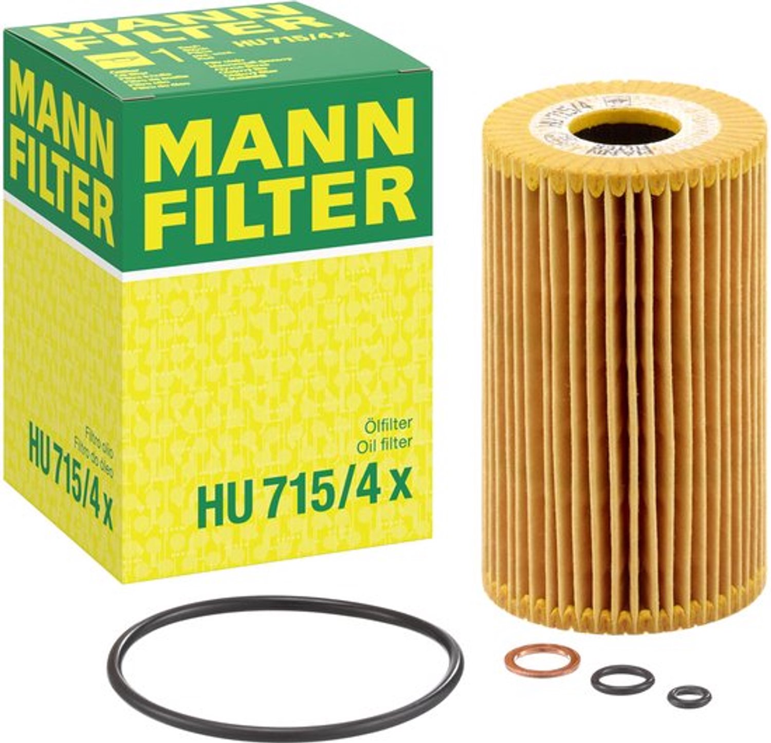 HU 715/4 x Oliefilter