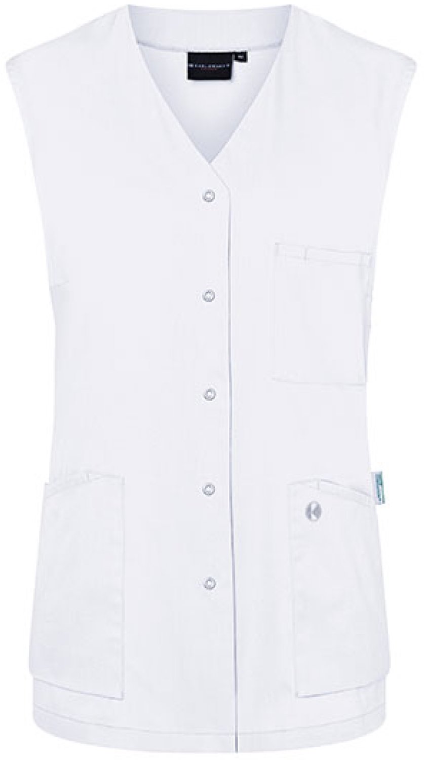 Karlowsky Sleeveless Kasack Essential KY141 Wit