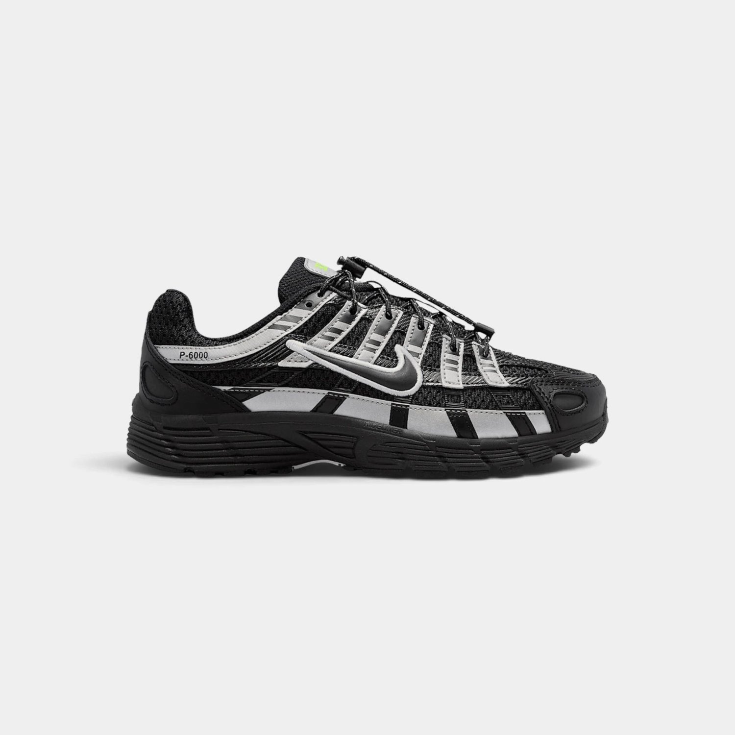 Nike P-6000 Metallic Volt Ice Zwart
