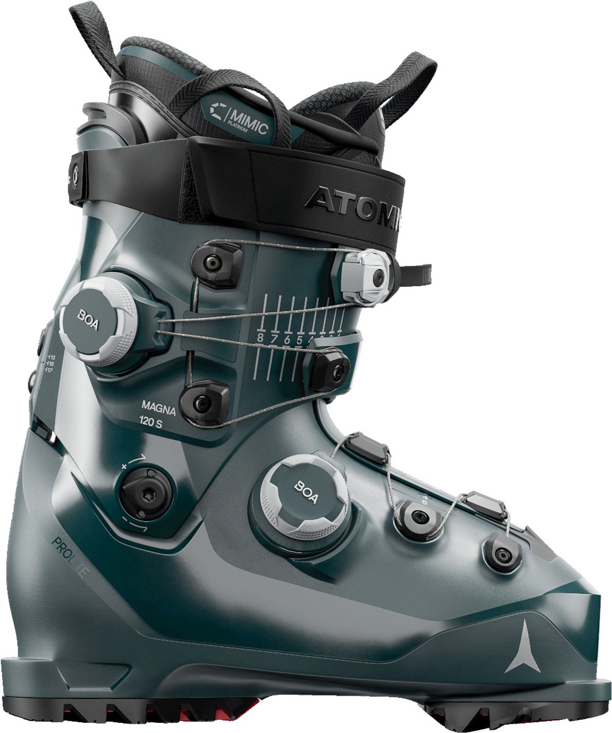 ATOMIC HAWX MAGNA 120 S DUAL BOA Dark slate-27/27 5 Groen