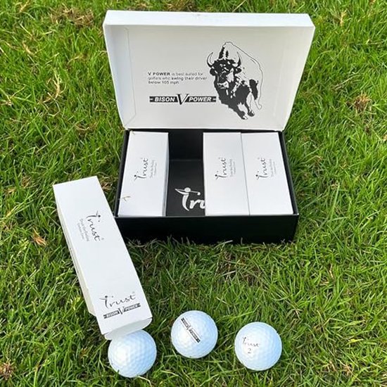 Golfballen Set van 12 - Urethane Coating - Wit — afbeelding 2