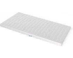 140x200 Topmatras - 9cm dik - Koudschuim Premium - Afritsbaar en wasbaar - Topper Topdek