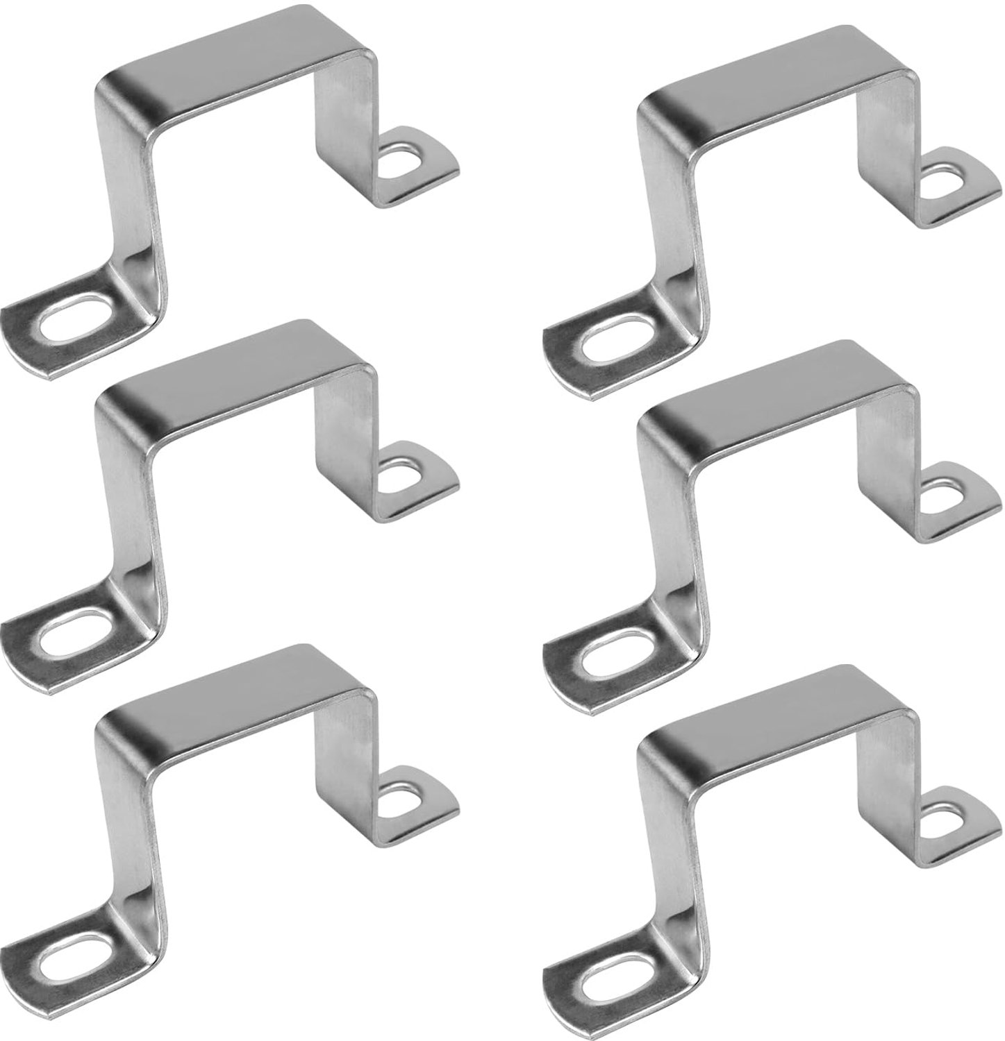 Set van 6 Buis Klemmen - Vierkante Klemmen voor Waterleidingen en Toepassingen