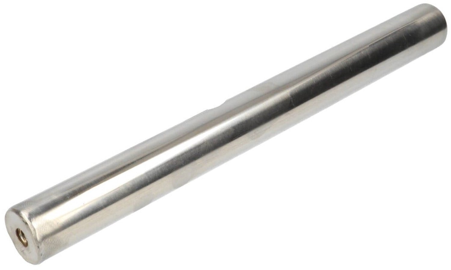 Filtermagneet Neodymium RVS Ø25 × 300 mm N42 diametraal 2× binnendraad M8