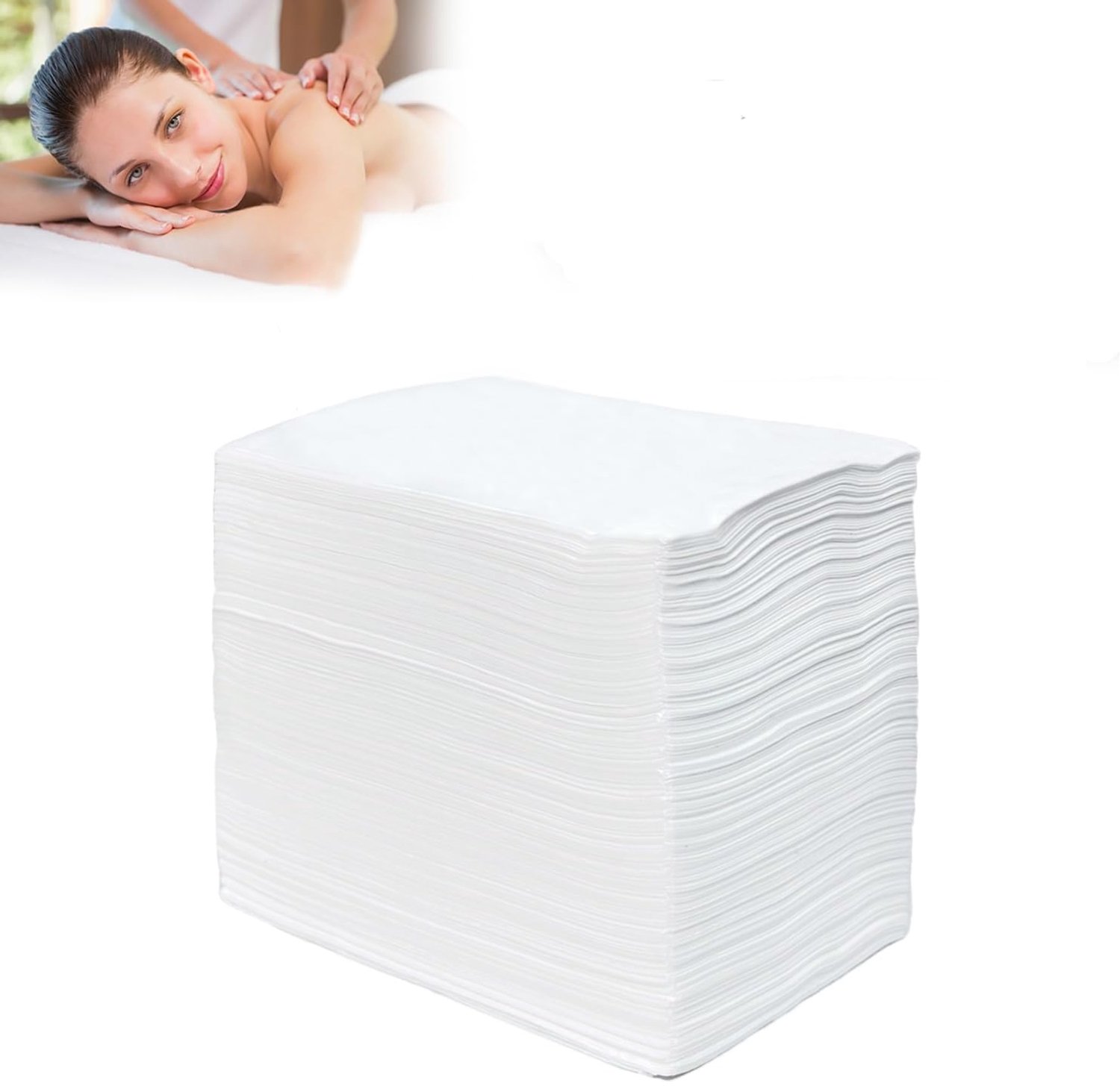 200 Stuks Wegwerplakens voor Schoonheidssalons en Massages