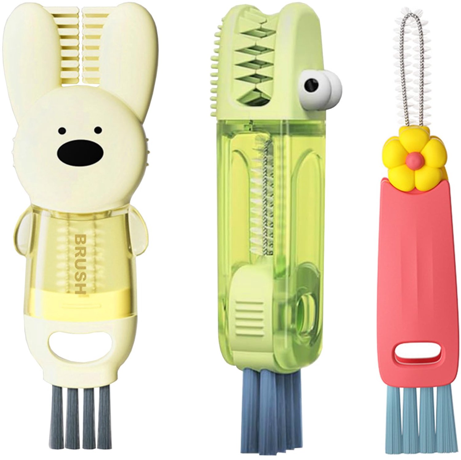 3-in-1 Schoonmaakborstel Set
