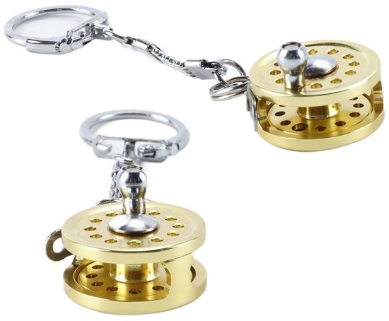 Miniatuur Vismolen Sleutelhanger als Decoratief Accessoire — afbeelding 3