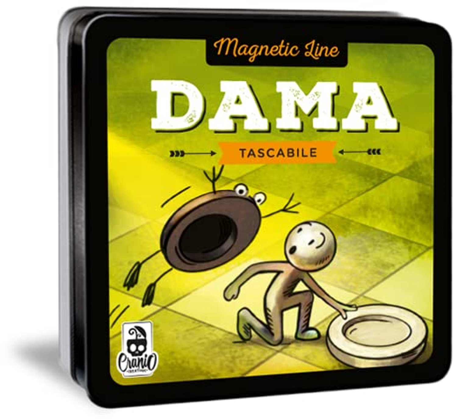 Magnetisch Bordspel Dama - Pocketformaat
