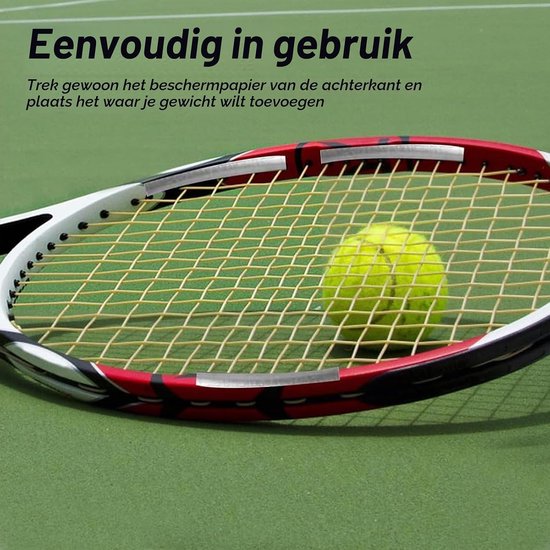 Adhesieve Lood Tape voor Golfclubs, Vissystemen en Tennisrackets - 1.2 cm × 107 cm, Snijbaar en Duurzaam — afbeelding 2