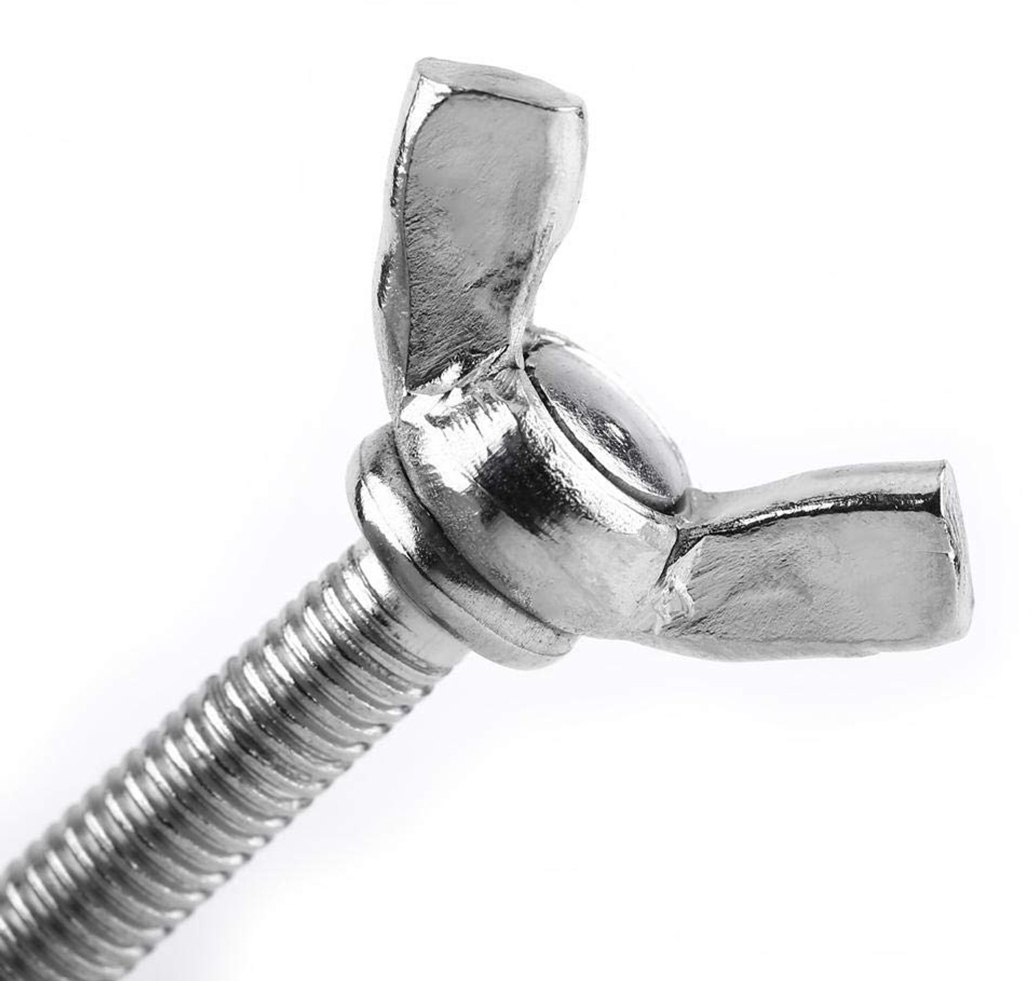 Akozon vlinderschroef, 5 stuks M6 DIN316 304 roestvrijstalen duimvlindervleugel handschroeven (M6 * 12 mm) - Homevero