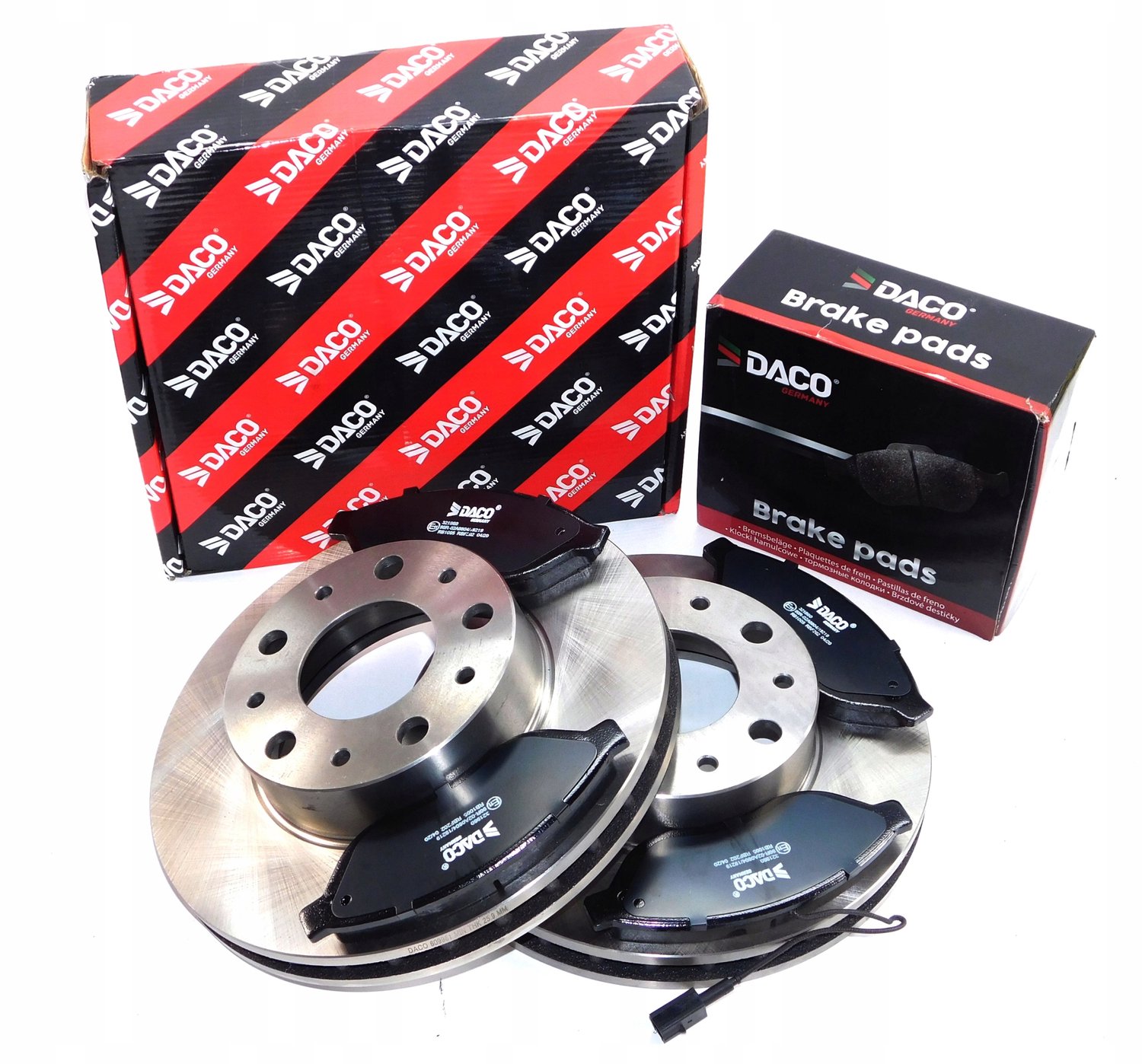 Remschijven & Blokken Set Voor FIAT Ducato, Peugeot Boxer, Citroën Jumper (vanaf 2006)